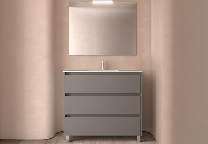 Ensemble de meubles de salle de bains Noja Salgar principal 9
