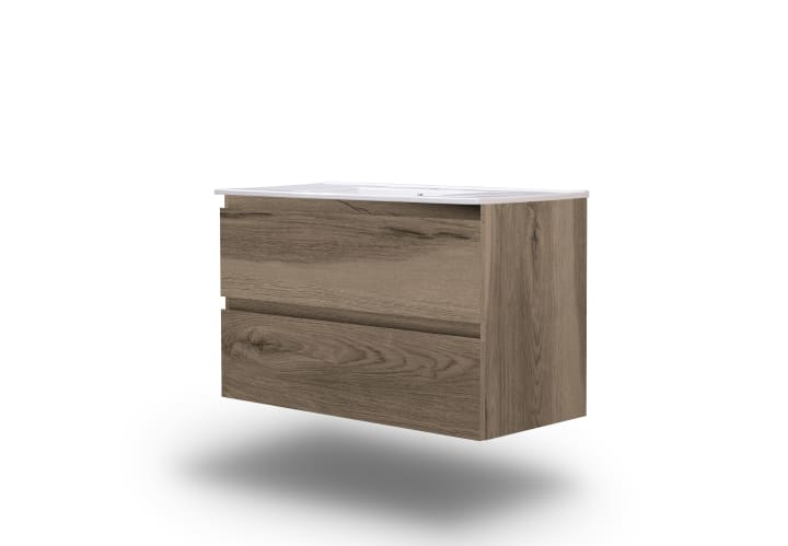 Meuble de salle de bains profondeur réduite 37,8 cm Aqua Campoaras principal 6