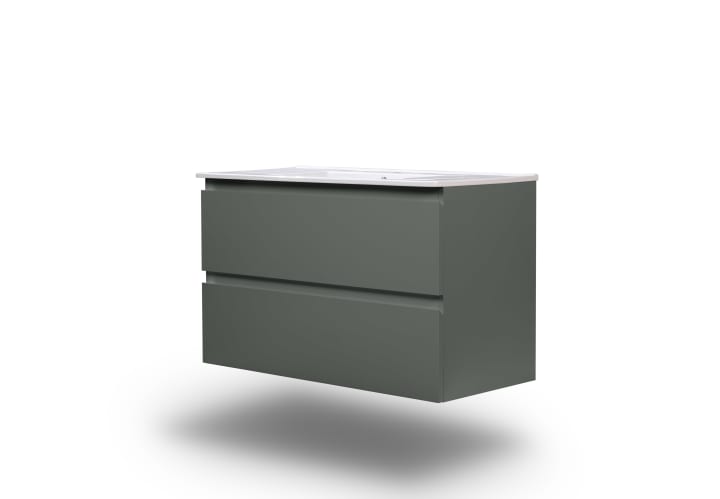 Meuble de salle de bains profondeur réduite 37,8 cm Aqua Campoaras principal 14