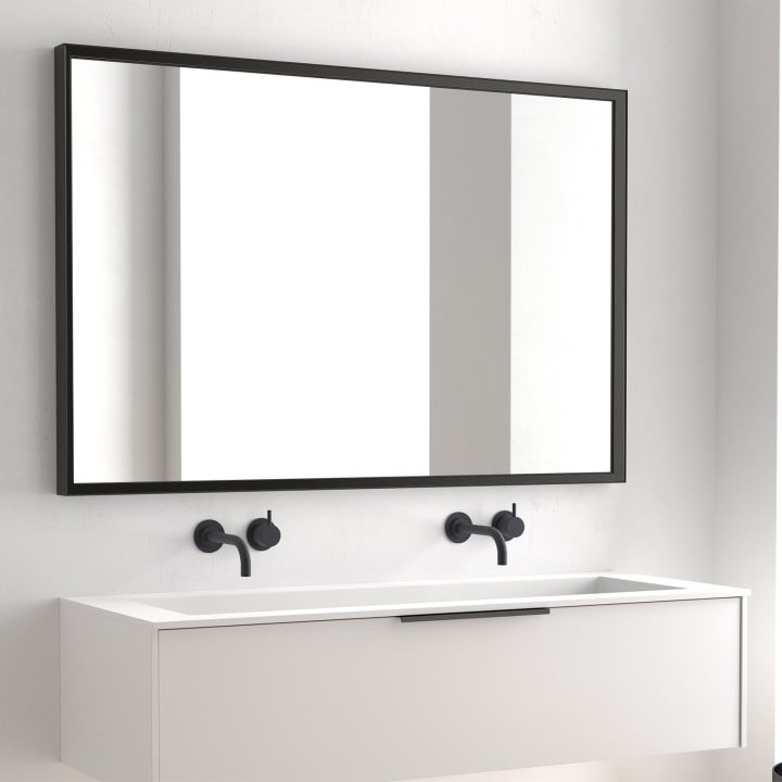 Miroir de salle de bains avec éclairage LED Atiu Eurobath principal 1