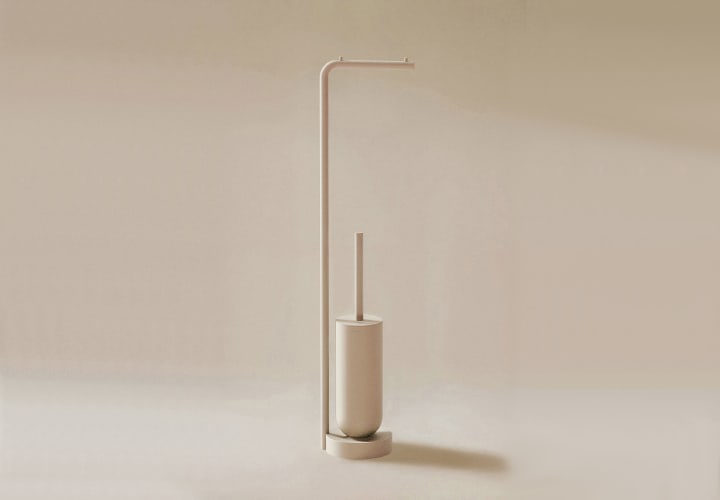 Porte-balai de toilette sur pied Geyser Cosmic principal 3