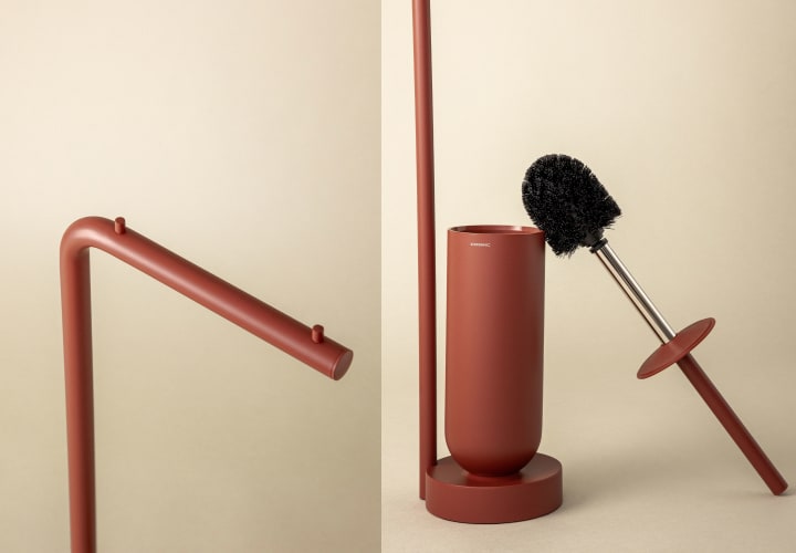 Porte-balai de toilette sur pied Geyser Cosmic détail 6