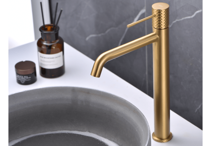Pack Robinet de lavabo à bec haut Genova Imex + bonde click-clack environnement 8