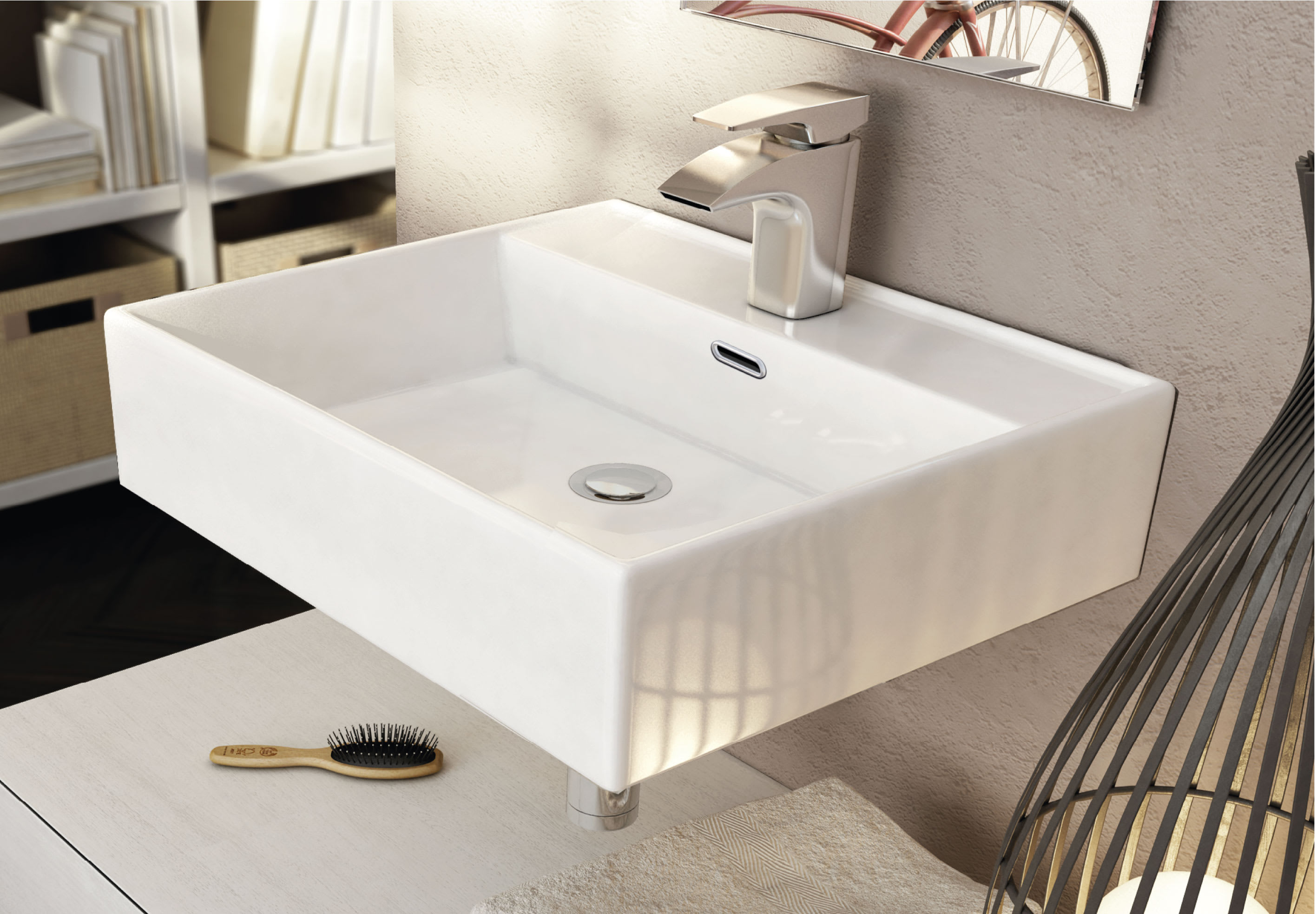 Luxueuse Vasque à Poser En Céramique Ovale Noire 40 X 33 Cm