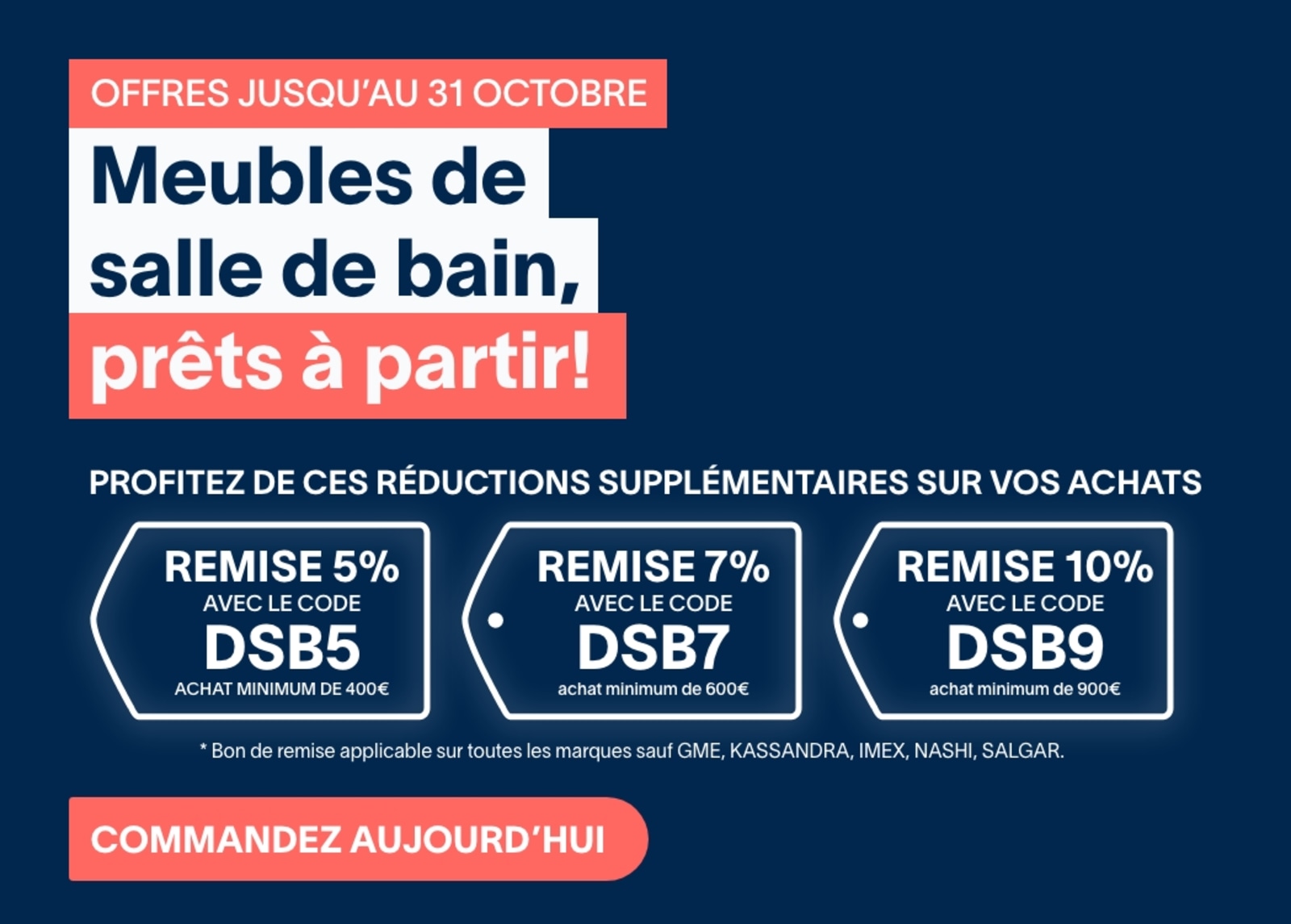 Meubles de salle de bains