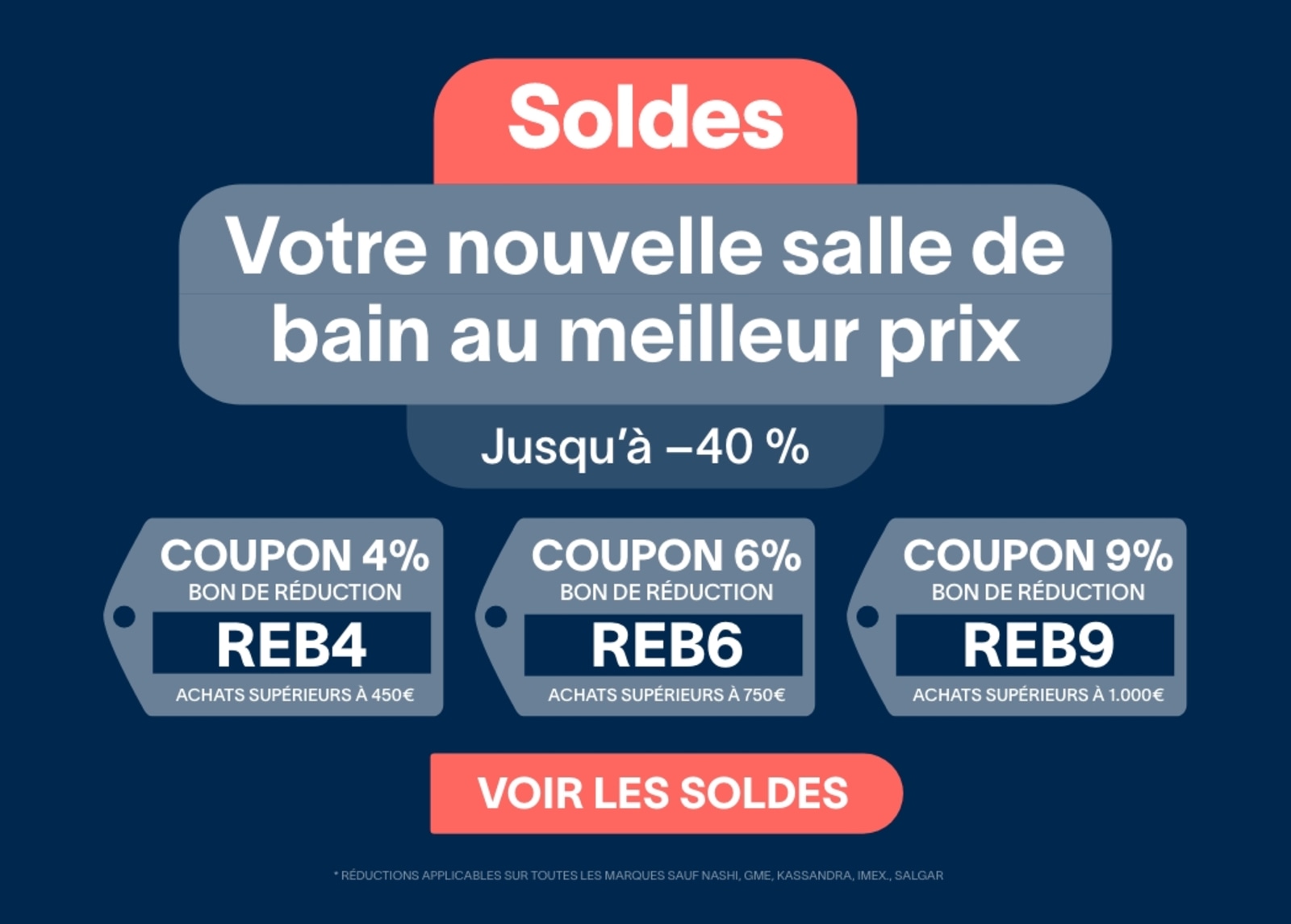 Meubles de salle de bains